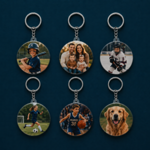 Custom Photo Key Chain